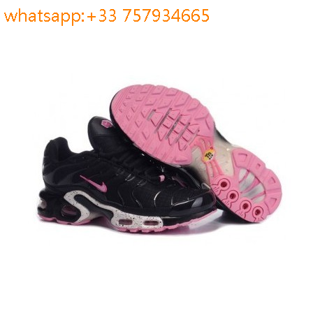 chaussures tn femme noir rose,Nike Air Max TN 2018 Femme noir rose ...